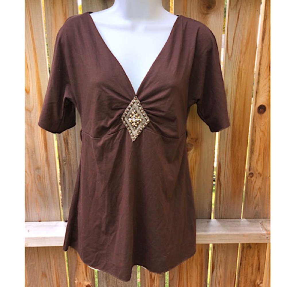 🍂 Next Era T with jewel bead embellishment 🍂